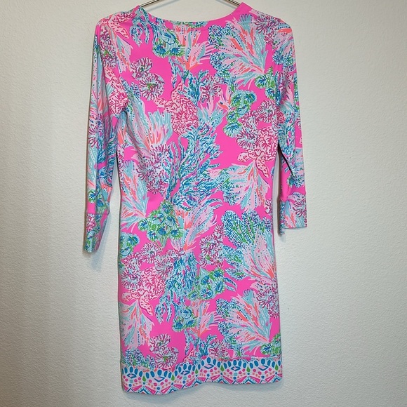 Lilly Pulitzer Nadine Shift Dress 3/4 Sleeve Small - Picture 8 of 16